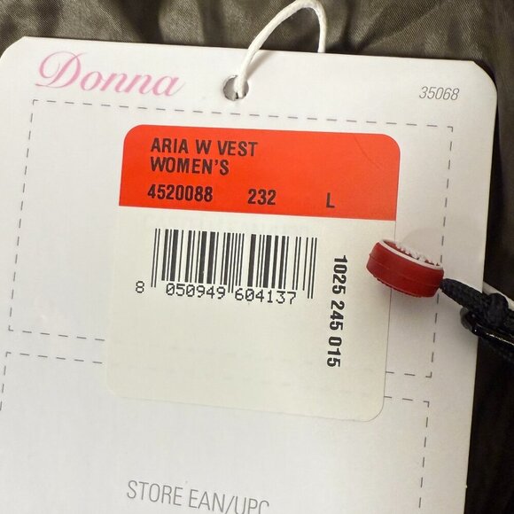 NWT  Castelli Donna Aria W Vest Women's Cycling Black Sz Large - Picture 3 of 10